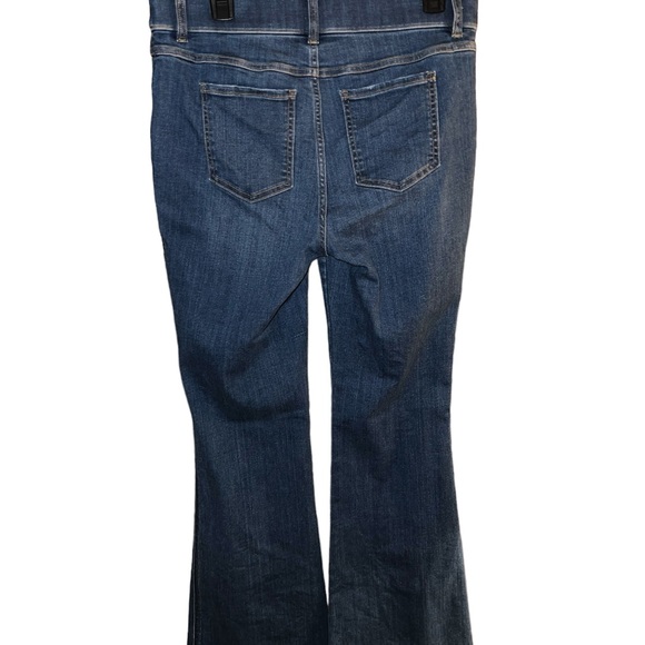 Spanx Jeans Denim Pull On Stretch Flare - Picture 2 of 8